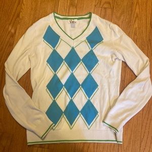 Lilly Pulitzer Checkerboard Sweater